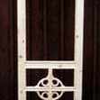 Custom Design screen only door above, now hung in West Virginia USA. This customer faxed me an image of this design.